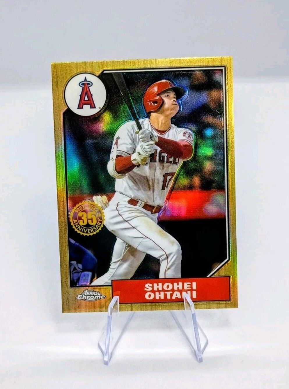 2022 Topps Chrome REFRACTOR -Shohei Ohtani P/DH LA  #87BC-2 INVESTMENT CARD